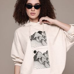 The Roadster Lifestyle Co. Printed Oversized Hooded Sweatshirt-image-49