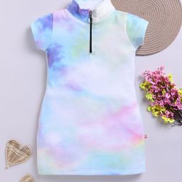 Here&Now X Game Begins Tie and Dye Bodycon Dress-image-5