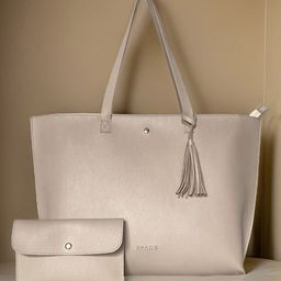 IMARS Oversized Shopper Tote Bag with Pouch-image-72