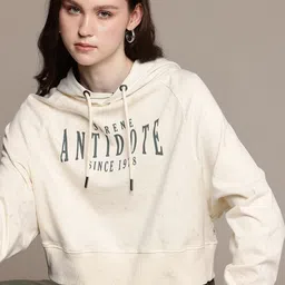 The Roadster Life Co. Printed Hooded Pure Cotton Sweatshirt-image-81