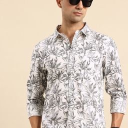Being Human Tropical Printed Pure Cotton Casual Shirt-picture-22