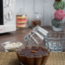 Pasabahce Set of 4 Transparent Borcam Round Glass Cake Dish 250ML-38