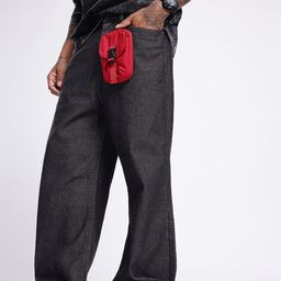 glitchez Men Urban Cool Loose Bootcut Fit Jeans-image-93