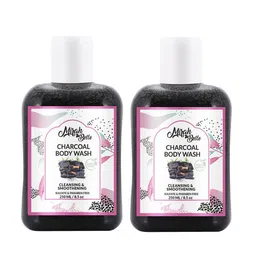 Mirah Belle Pack of 2 Activated Charcoal Natural Body Wash - 250 ml each-54