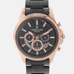 Daniel Klein Exclusive Men Black Chronograph Watch 12110-3-image-84