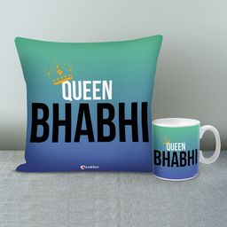 Archies Green & Blue Rakhi Combo Gift Set-image-44