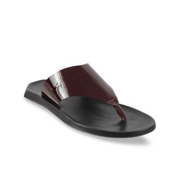 Mochi Men Maroon Sandals-image-62