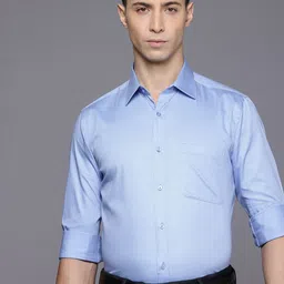 Raymond Slim Fit Pure Cotton Formal Shirt-image-76