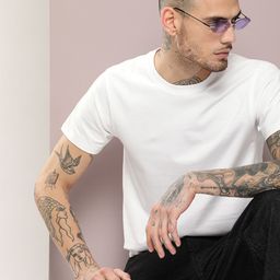 DILLINGER Men Solid Regular Fit T-shirt-image-31