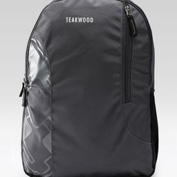 Teakwood Leathers Men Brand Logo Printed Backpack-image-70