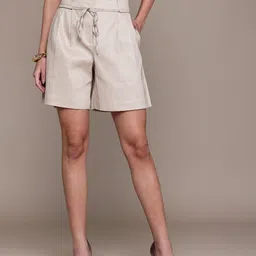 MANGO Women High-Rise Belted Shorts-image-39
