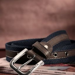 Levis Men Woven Design Leather Belt-image-35
