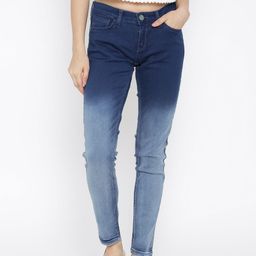 Tokyo Talkies Women Blue Washed Stretchable Jeans-image-57