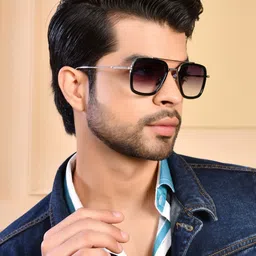 ROYAL SON Unisex UV Protected Square Sunglasses CHI0072-image-59