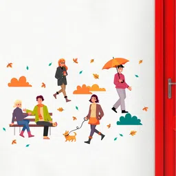 rawpockets Multicoloured PVC Vinyl Wall Sticker-image-30