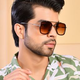 ROYAL SON Unisex UV Protected Square Sunglasses CHI0073-17
