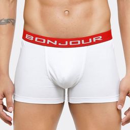 Bonjour Men White Solid Trunks RMA9S3804S-PO1-WH-picture-33