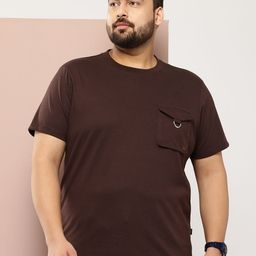 Sztori Men Plus Size Pure Cotton Bio Finish T-shirt-picture-5