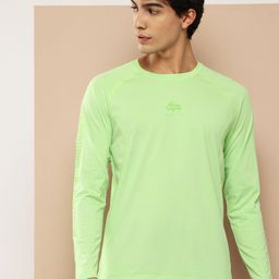 Alcis Men Typography Printed Slim Fit T-shirt-image-13