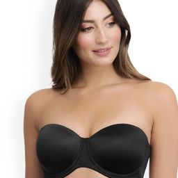 Ultimo Solid Padded Wired Strapless Bra - E0006-15