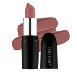SWISS BEAUTY Pure Matte Lipstick- Hazelnut 203-11