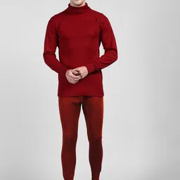 Lux Cottswool Men Turtle Neck Thermal Set-picture-37
