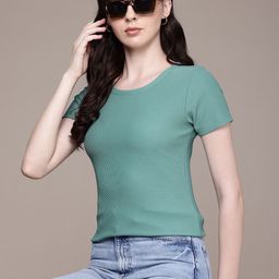 FCUK Anti Odour Compression T-shirt-image-69