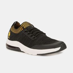 U.S. Polo Assn. Men Black Textile Walking Shoes-picture-51