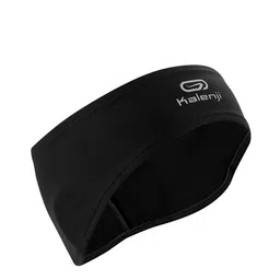 Kalenji By Decathlon Black Solid Running Head Band-image-8