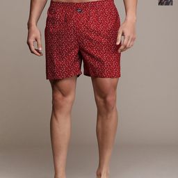 Roadster Pack Of 2 Printed Pure Cotton Boxers RDS-KEN-MBOX- PRINT-02RT-image-0