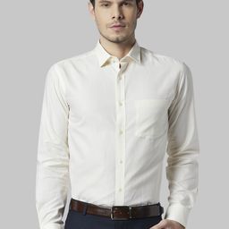 Park Avenue Men Regular Fit Solid Formal Shirt-image-17