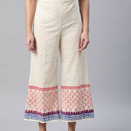 MBE Women Ethnic Motifs Printed Cotton Palazzos-26