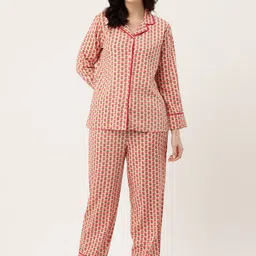 ETC Floral Printed Night Suit-image-44