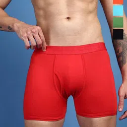 ONN Men Pack Of 5 Anti-Odour Assorted Modal Trunks-17