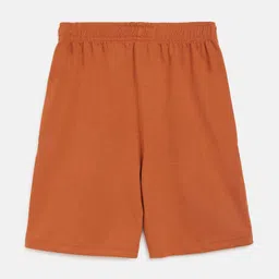 CHIMPRALA Girls Rust Solid Regular Fit Sports Shorts-27