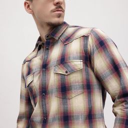 The Roadster Life Co. Pocket Detail Checked Cotton Shirt-image-88
