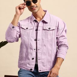Mast & Harbour Spread Collar Denim Jacket-35