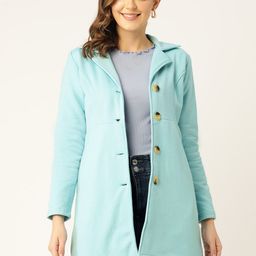 BRINNS Women Single Breasted Fleece Overcoat-image-24