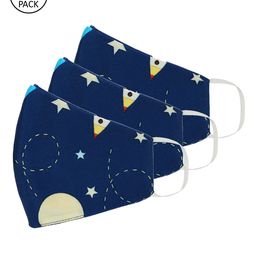 Tossido Kids Pack Of 3 3-Ply Reusable Outdoor Masks-47