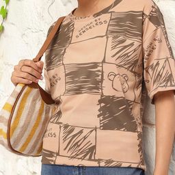 DressBerry Elevated Basics Printed T-shirt-picture-12