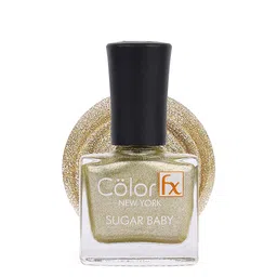 Color Fx Gold Sugar Baby Wedding Collection Nail Enamel Shade-108 9 ml-image-49
