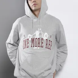 boohooMAN Oversized Printed Hooded Sweatshirt-image-38