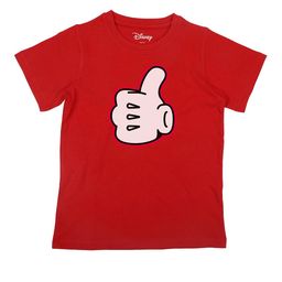 Disney by Wear Your Mind Boys Red Printed Cotton Pure Cotton T-shirt-image-34