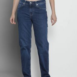 Tommy Hilfiger Women Mid Rise Classic Straight Fit Stretchable Jeans-image-97