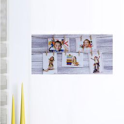 Aapno Rajasthan White & Grey Textured Wooden Wall Photo Frame-19