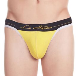 La Intimo Men Yellow Thongs LITH004YW0-picture-27