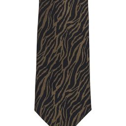 Alvaro Castagnino Brown & Black Printed Broad Tie-image-60