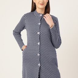 American Eye Women Longline Cardigan-image-99