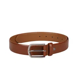 Peter England Men Brown Textured Leather Belt-picture-21