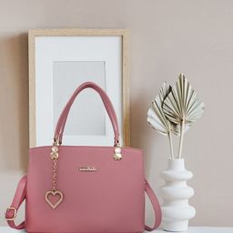 YOYOWING Structured Handheld Bag With Tasselled-8